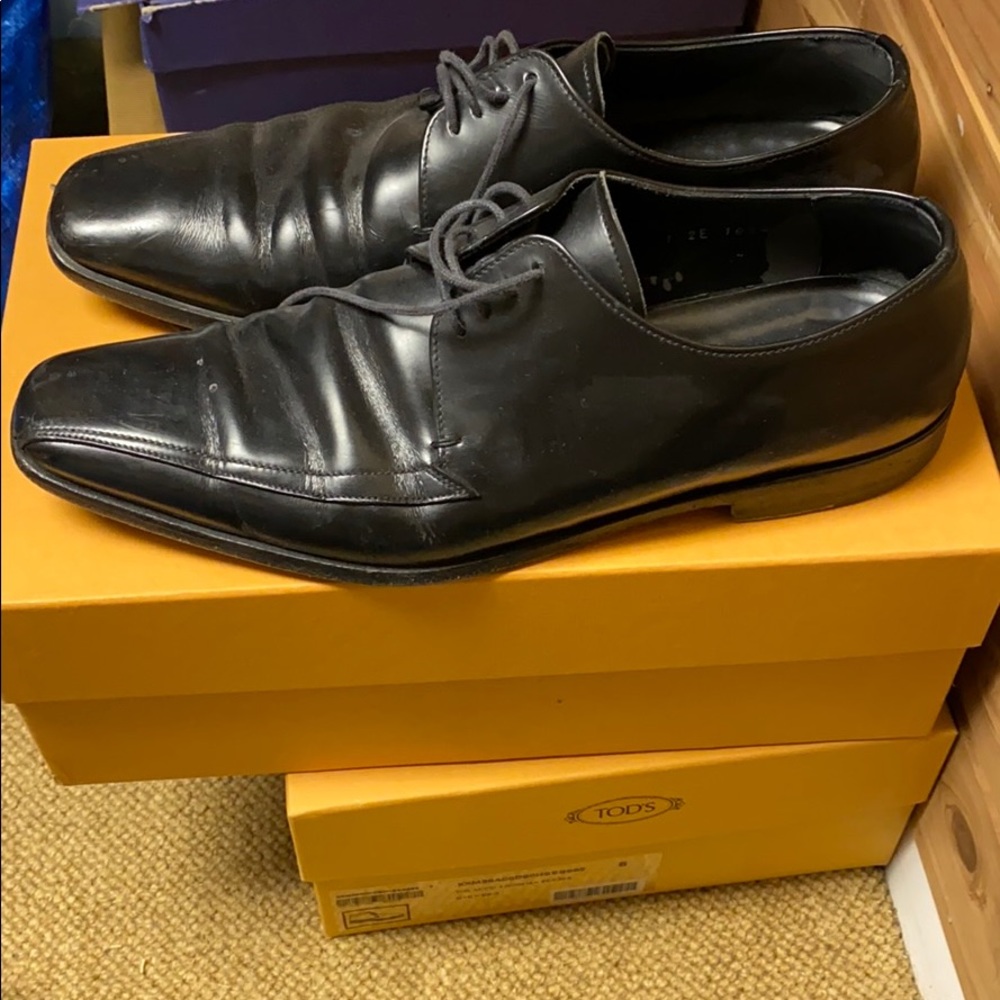 Prada leather oxford shoes - Picture 2 of 5